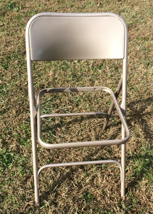 She's crafty Folding table and chairs makeover